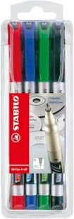 Stabilo SCHWAN Marker permanentny 0.4mm 4kol Write 4 all - Markery permanentne - miniaturka - grafika 2