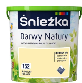 Śnieżka Barwy Natury Słoneczny Poranek 152 2,5L - Farby zewnętrzne - miniaturka - grafika 3