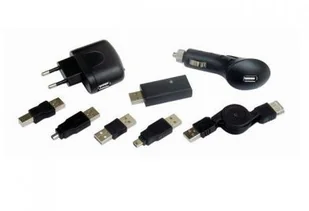Gembird ZESTAW ŁADOWARKA SAMOCHODOWO-SIECIOWA 12V+230V DO MP3 I TELEFONÓW + ZESTAW KOŃCÓWEK TELGEMLAD0008 [1642266] - Ładowarki samochodowe - miniaturka - grafika 5