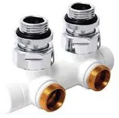 Głowice termostatyczne - Herz Zawór termostatyczny - figura kątowa TS-3000 S369144 biały S369144 - miniaturka - grafika 1