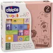 Klocki - Chicco Artsana Klocki drewniane 23 elementy - miniaturka - grafika 1
