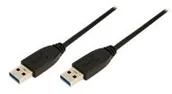 Kable USB - LogiLink 2m USB A - USB A 3.0 M/M kabel USB - miniaturka - grafika 1