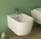 Bidety - Hidra Faster Bidet wiszący biały FAW14 - miniaturka - grafika 1