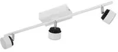 Lampy sufitowe - Eglo Lampa oprawa sufitowa plafon Armento 3x6W LED biała/czarna 93854 - miniaturka - grafika 1