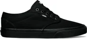 Trampki męskie - Vans trampki Atwood Canvas) Black/Black 44 - miniaturka - grafika 1
