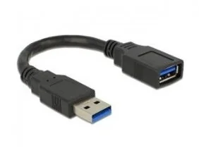 Delock Przedłużacz kabla USB 3.0 0.15 m 82776 - Kable komputerowe i do monitorów - miniaturka - grafika 3