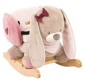 Zabawki na biegunach - Nattou Houpací zajíček Nina Jade & Lili - miniaturka - grafika 1