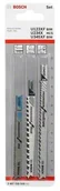 Brzeszczoty - Bosch Zestaw brzeszczotów 3-częściowy U 1 BIF U 1 AOF 2608636430 2 szt - miniaturka - grafika 1