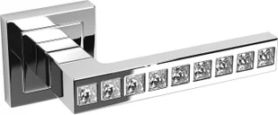 Kuchinox Klamka drzwiowa Gloria na rozecie chrom - Klamki - miniaturka - grafika 2