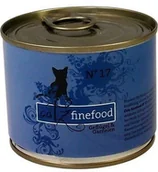 Mokra karma dla kotów - Catz Finefood N.17 Drób i Krewetki Puszka 200g 5064 - miniaturka - grafika 1