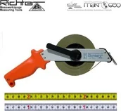 Sprzęt geodezyjny - Richter Taśma Ruletka stalowa lakierowana 414 GSR/50m - miniaturka - grafika 1