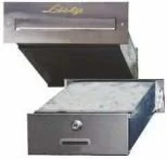 Skrzynki na listy - Skrzynka na listy nierdzewna do muru SM-1 - miniaturka - grafika 1