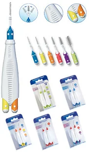 Elgydium ELGYDIUM Clinic Trio Compact ISO 145 Large i Fine - szczoteczki międzyzębowe wąskie i duże 6 sztuk + 2 uchwyty - Szczoteczki międzyzębowe Elgydium ELGYDIUM Clinic Trio Compact ISO 145 Large i Fine - szczoteczki międzyzębowe wąskie i duże 6 sztuk + 2 uchwyty - Szczoteczki międzyzębowe - miniaturka - grafika 5