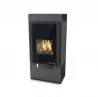 Wkłady kominkowe - HS Flamingo SINGA czarny 9 KW - miniaturka - grafika 1