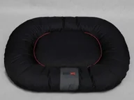 Legowiska dla psów - Hobbydog XXXL Legowisko Ponton - Czarne z czerwoną lamówką - miniaturka - grafika 1