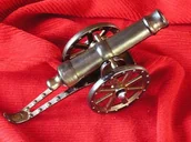 Repliki - broń - WŁOCHY WIERNA MAŁA REPLIKA ARMATY Z XVIIIw. - miniaturka - grafika 1