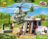 Klocki - Cobi Armia Lądowisko z Helikopterem 2327 - miniaturka - grafika 1