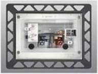 Tece Ramka montażowa loop do WC,służy do montażu przycisku loop zlicowanego z - Przyciski spłukujące - miniaturka - grafika 2