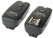 Piloty i wężyki fotograficzne - Hahnel Captur radiowy pilot do zdalnego wyzwalania migawki, nadajnik i odbiornik do aparatu cyfrowego Fuji (HL -CAPTUR F) - miniaturka - grafika 1