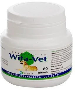 Eurowet SP. z o.o. WITA-VET JUNIOR+ADULT  1G, 80 SZT 5907785440814 - Rośliny i zwierzęta - miniaturka - grafika 2