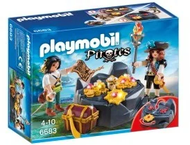 Playmobil Pirates - Ukrywanie skarbu 6196 - Klocki - miniaturka - grafika 2