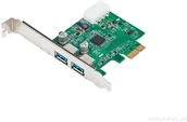 Adaptery i przejściówki - Gembird PCI Express 2xUSB 3.0 UPC-30-2P - miniaturka - grafika 1