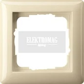 Klawisze i ramki - Gira 55 KREM POŁYSK Ramka X1 021101 - miniaturka - grafika 1