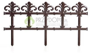 Prosperplast Płotek GARDEN ART 3,7m brązowy - Ogrodzenia - miniaturka - grafika 3