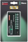 Klucze i nasadki - Wera Bity 8757-9/BTZ Rapidator 05073418001 krzyżakowy Phillips krzyżakowy Pozidriv TORX stal narzędziowa 10 szt - miniaturka - grafika 1
