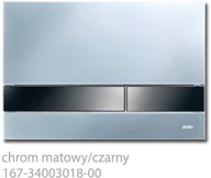 Przyciski spłukujące - Werit Jomo Exclusive 2.0 Chrom Matowy Czarny 167-34003018-00 - miniaturka - grafika 1