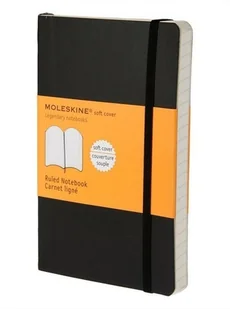 Moleskine Notes P w linie Classic czarny - Szkolne artykuły papiernicze - miniaturka - grafika 2
