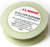 Akcesoria do lutowania - Cyna Mundorf Supreme M-Solder, złoto i srebro - miniaturka - grafika 1