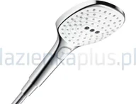 Słuchawki prysznicowe - Hansgrohe Raindance Select E120 słuchawka prysznicowa 3 jet chrom / biały 265204 - miniaturka - grafika 1