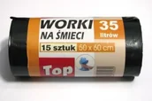 Worki na śmieci - Magnat Worek Na Śmieci Ldp 35 L. 50/60 15 Szt (Wor000079) - miniaturka - grafika 1