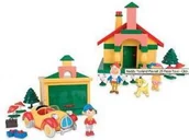 Klocki - Epee Noddy Domek + Garaż 003047 - miniaturka - grafika 1