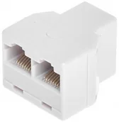 Akcesoria do monitoringu - Abcvision ROZGAŁĘŹNIK RJ45-G/2RJ45-G - miniaturka - grafika 1