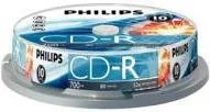 Philips CD-R 700MB 52x Szpula*10 (CR7D5NB10/00) - Nośniki danych - miniaturka - grafika 2