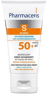 Dr Irena Eris Pharmaceris S Bezpieczny Krem ochronny do twarzy dla dzieci SPF50+ 50ml - Kremy do twarzy z filtrem - miniaturka - grafika 3
