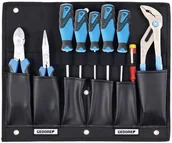 Zestawy narzędziowe - GEDORE Zestaw narzędzi Karta narzędziowa szczypce śrubokręt 9 części 2836181 - miniaturka - grafika 1