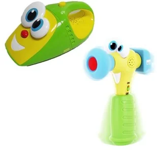 Dumel Silly Sam młotek i Odkurzacz DD67142 - Zabawki AGD - miniaturka - grafika 5