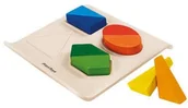 Klocki - Plan Toys Plansza z Kształtami do Dopasowania, - miniaturka - grafika 1