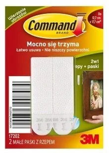 Command Rzep do ramek Command udźwig do 1 8 kg biały 4 szt. 7100100462 - Taśmy izolacyjne i naprawcze - miniaturka - grafika 3