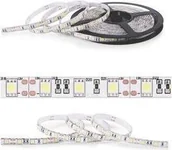 Pozostałe oświetlenie - Nextec Taśma LED 12V / SMD 5050 / 300 led / IP63 / RGB / podłoże białe / rolka 5 - miniaturka - grafika 1
