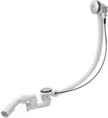 Syfony - McAlpine syfon wannowy automatyczny pokrywa chrom HC31PB-CP - miniaturka - grafika 1