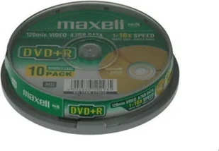 Maxell płyta DVD+R 4,7 16x 10 275632.40 - Nośniki danych - miniaturka - grafika 2