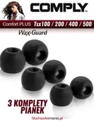 Akcesoria do słuchawek - Comply Pianki Comfort Plus Tsx100 Comfort Plus Tsx100 - miniaturka - grafika 1