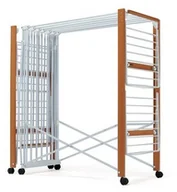 Suszarki na ubrania - Foppapedretti Suszarka na pranie Allungo - Orzech włoski - miniaturka - grafika 1