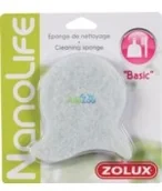 Filtry akwariowe i akcesoria - Zolux Gąbka Do Czyszczenia Akwarium Biała - miniaturka - grafika 1