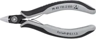 Kombinerki i obcęgi - Knipex Szczypce boczne 79 42 125 Z ESD 125 mm 64 HRC stal łożyskowa chromowo-wanadowa - miniaturka - grafika 1