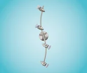 Lampy sufitowe - Eglo plafon sufitowy 4pł MAGNUM-LED 92644 - miniaturka - grafika 1